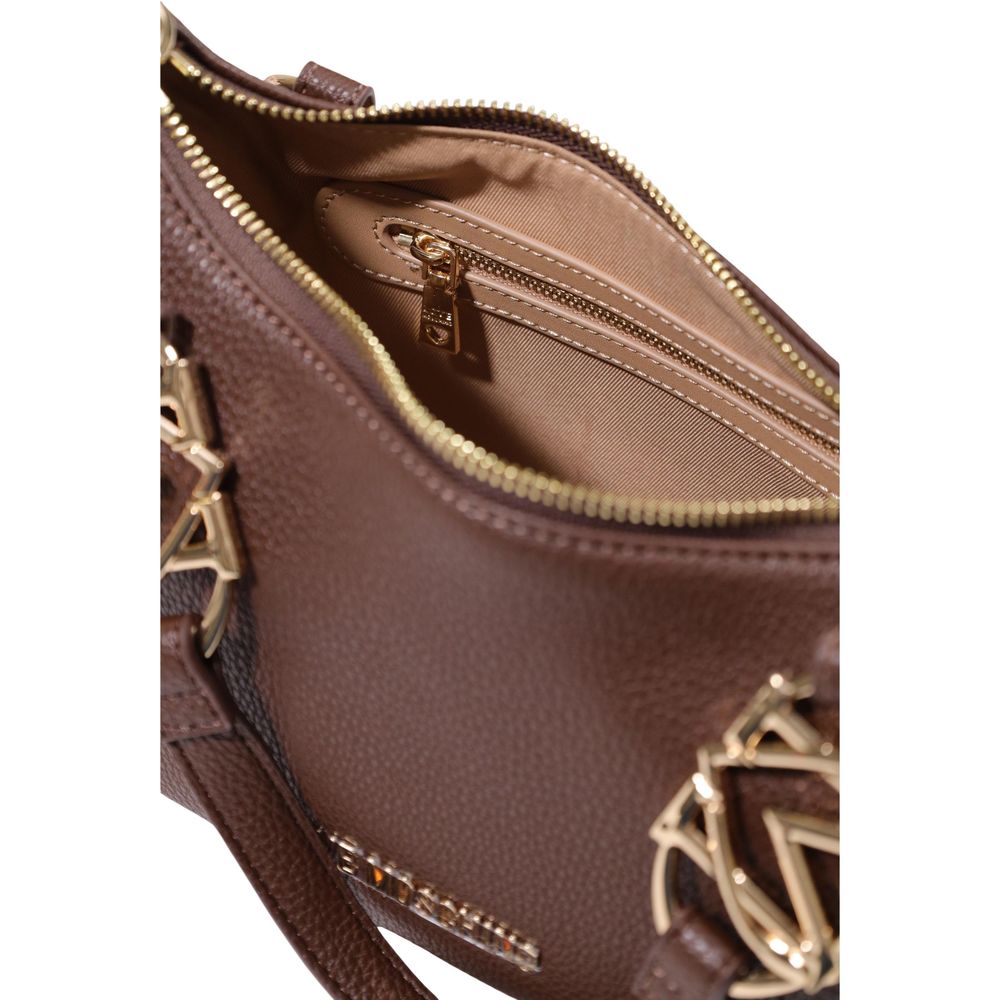 Bolso De Mano Love Moschino Polietileno Color Marrón