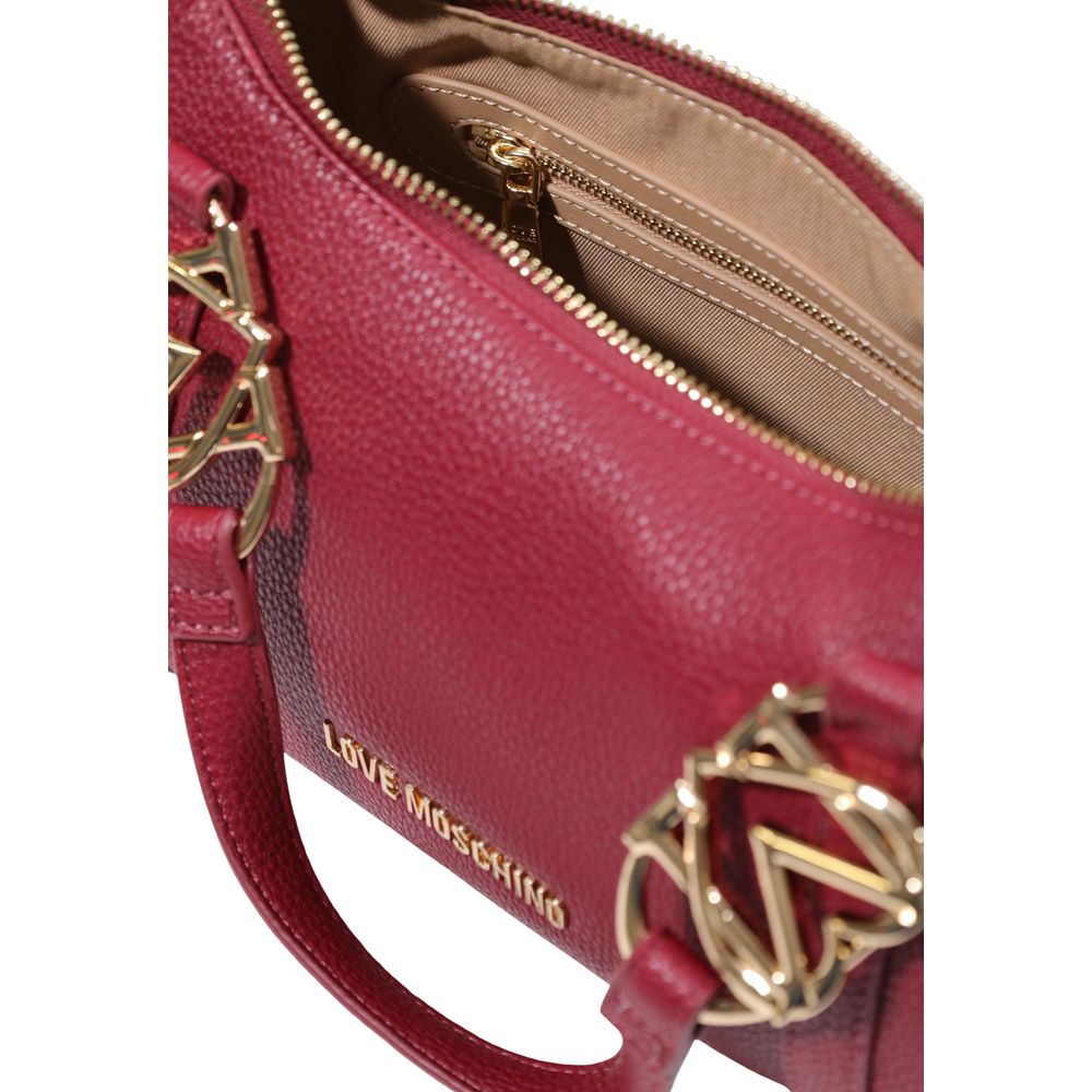 Bolso de mano Love Moschino de polietileno morado