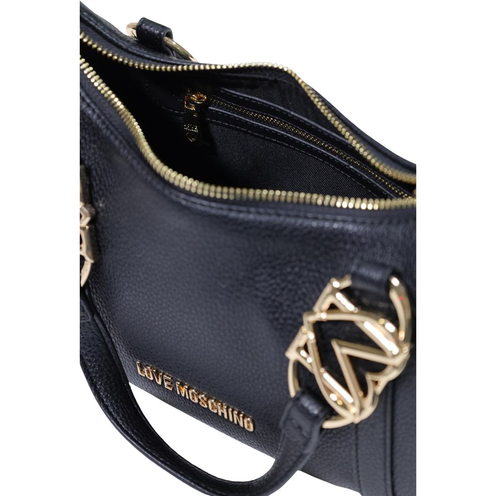 Bolso de mano Love Moschino de polietileno negro