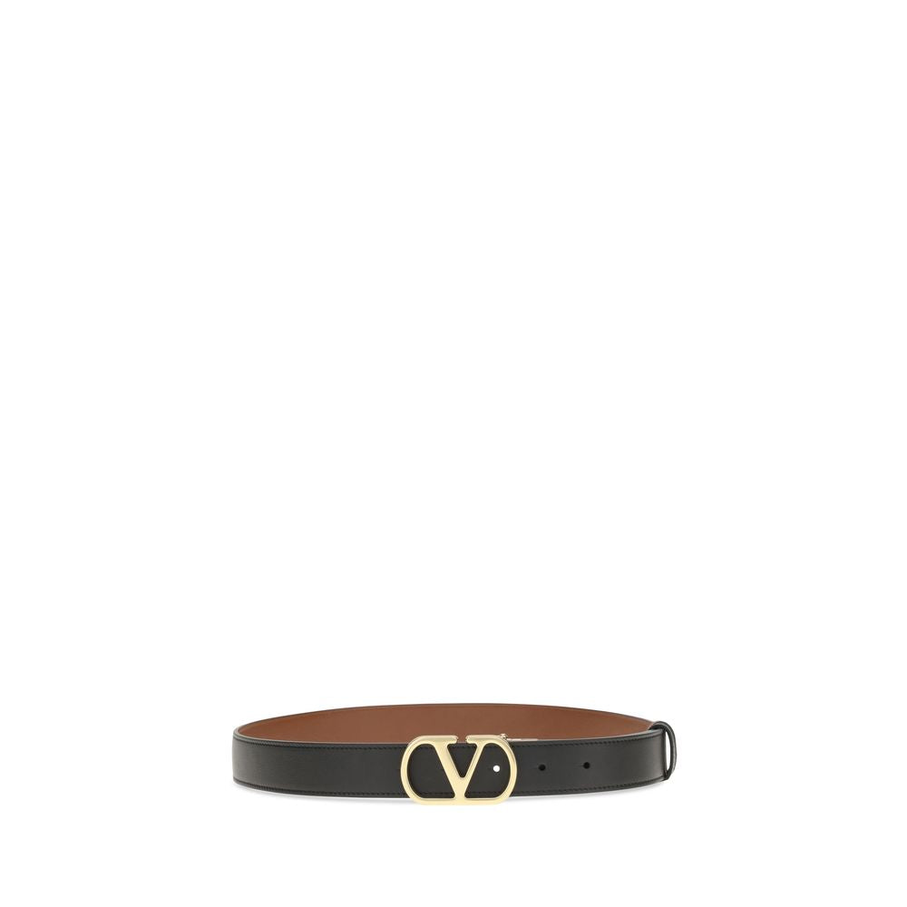 Valentino Garavani Bos Taurus Belt - Black Calfskin
