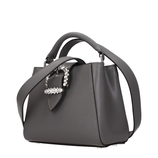 Bolso Jimmy Choo de cuero gris