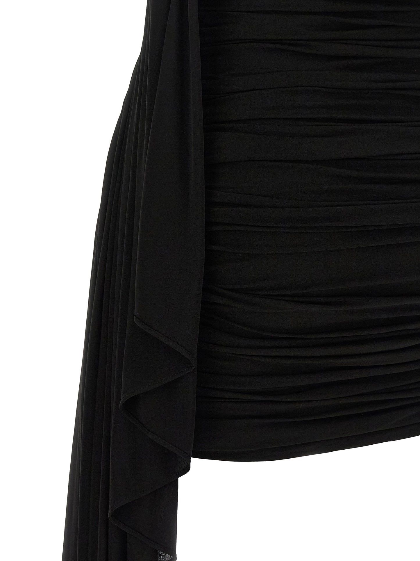 Vestido corto Alexander Wang en negro y cobre