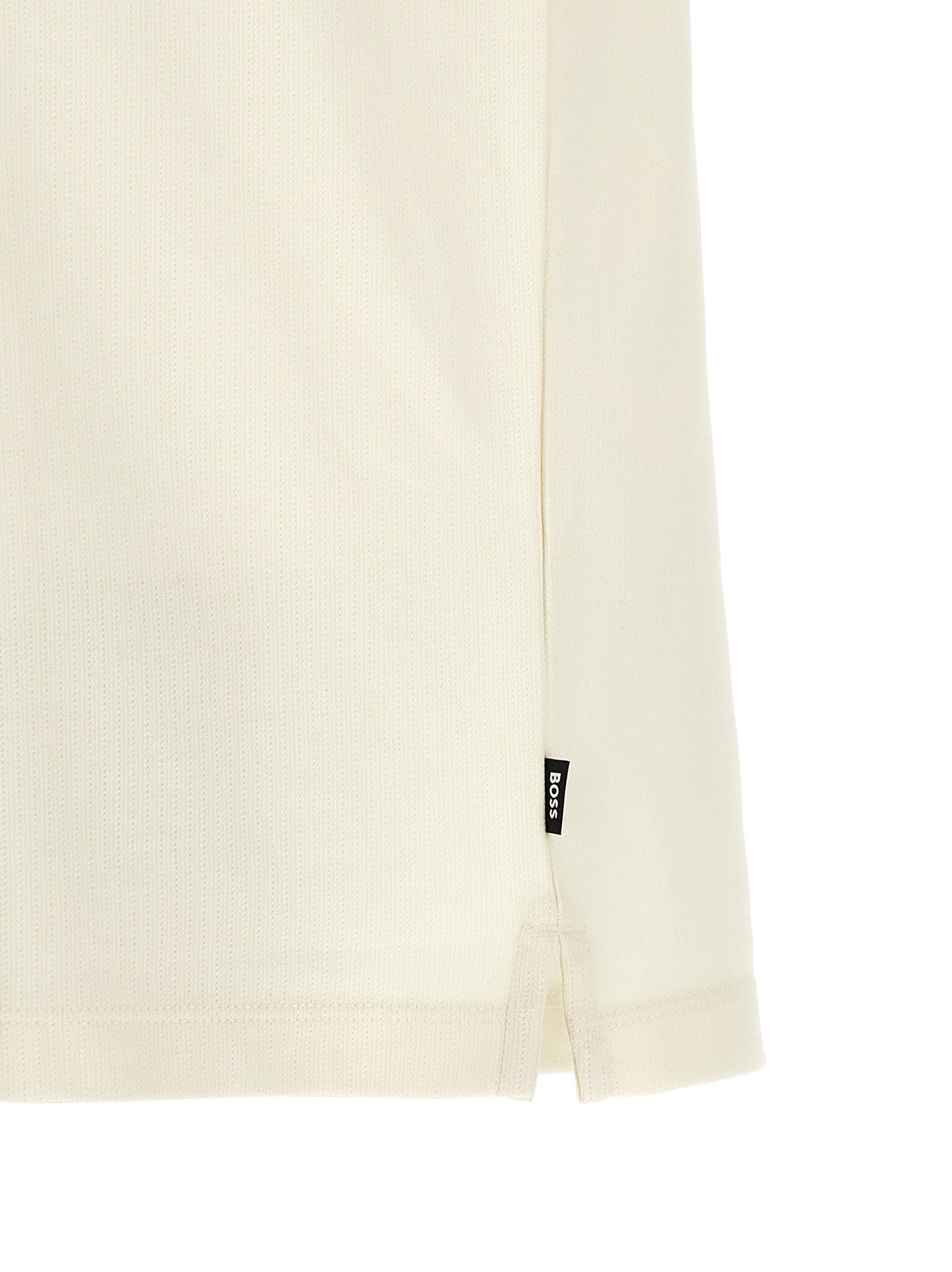 Polo Hugo Boss en coton beige à la coupe contemporaine C-Pei 90