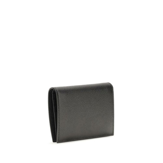 Cartera Ferragamo de piel de becerro negra Bos Taurus