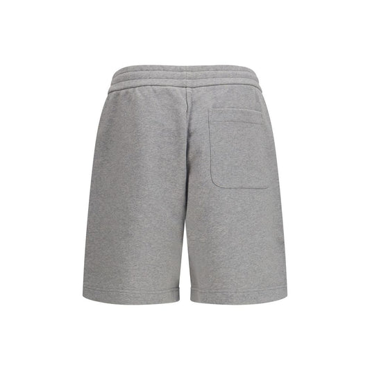 Moncler Bermuda Gris de Algodón