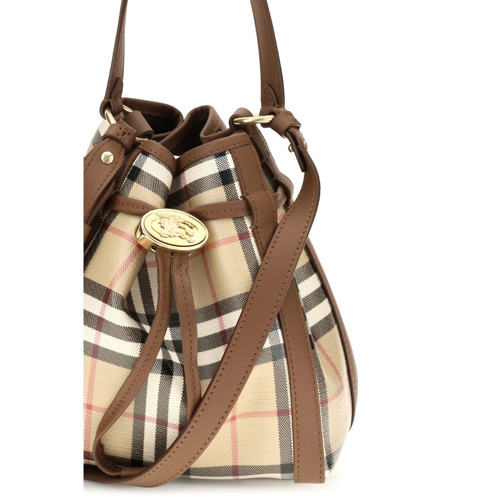 Burberry Bolso Bucket Bos Taurus - Piel De VacunoBeige