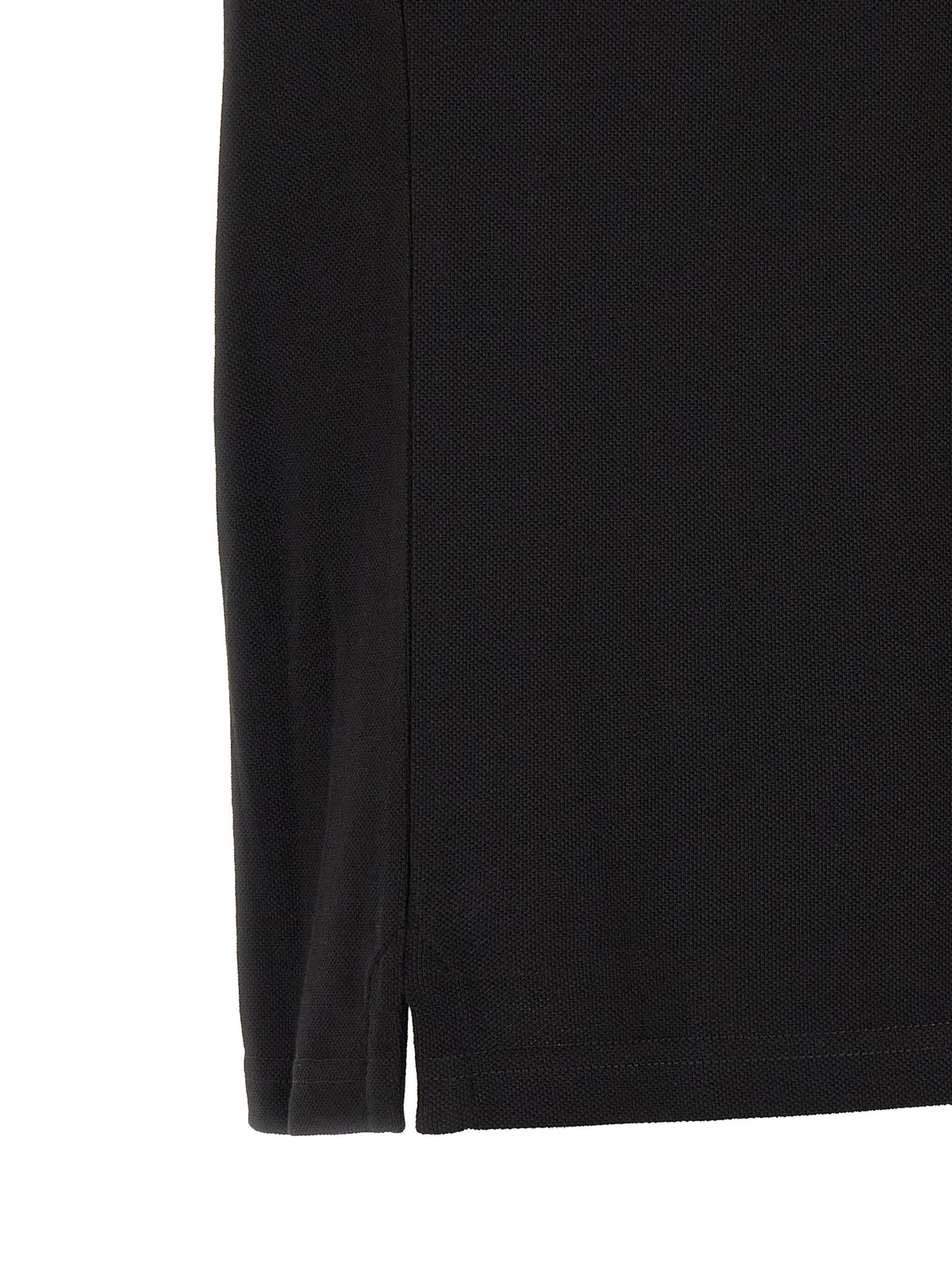 Camisa Polo Moncler De Algodón Negro Vestimenta Diaria