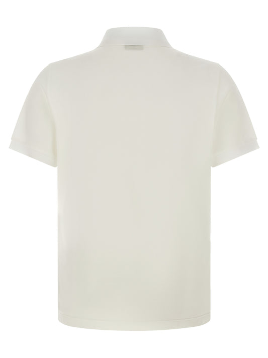 Polo Fendi de algodón blanco