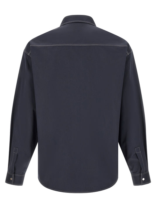 Blusa Fendi de algodón azul