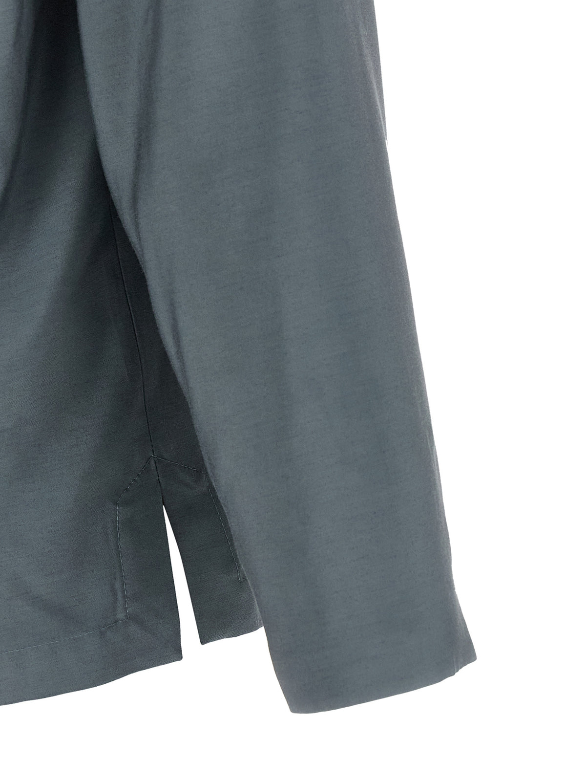 Blazer en Laine Grise Style Kimono Kenzo