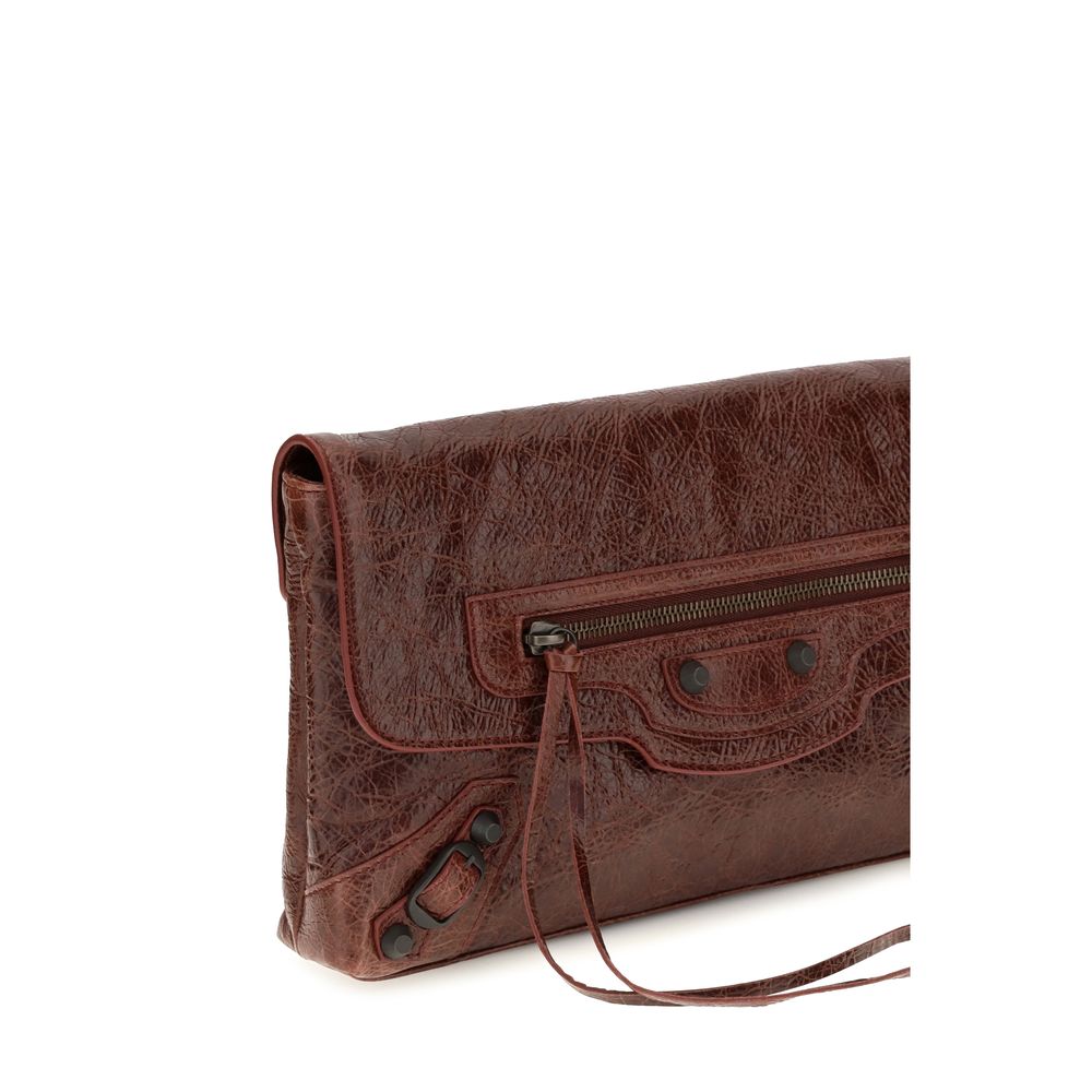 Bolso de mano Balenciaga Bordeaux de cordero Ovis Aries Aries