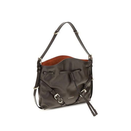 Bolso bucket Givenchy de piel de becerro marrón Bos Taurus