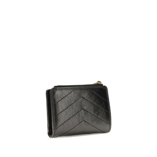 Cartera Saint Laurent de Piel de Becerro Negra Bos Taurus
