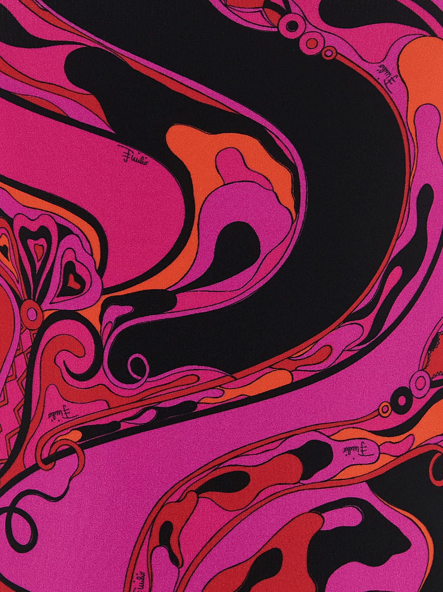 Bañador de una pieza Emilio Pucci de poliamida fucsia