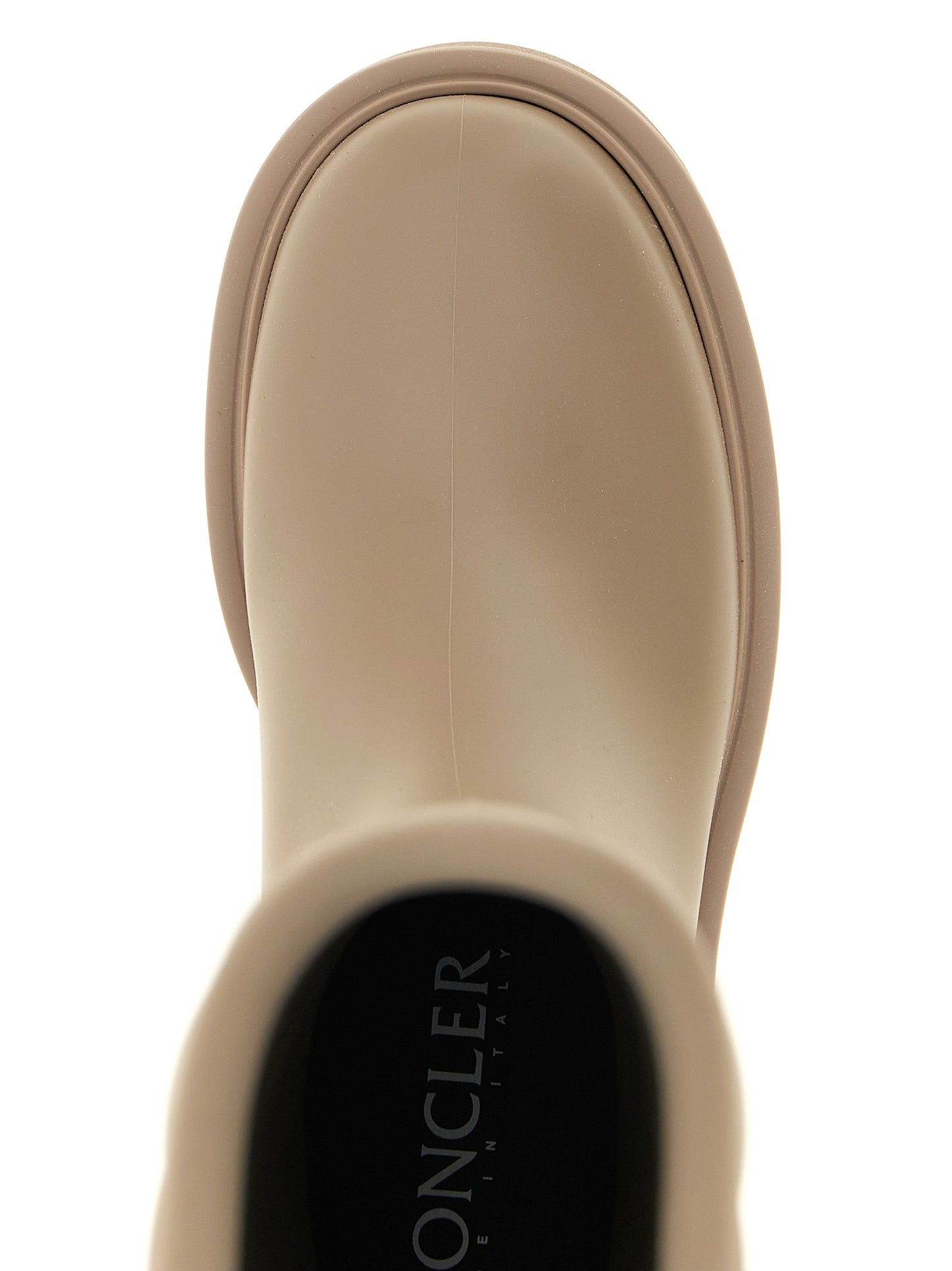 Moncler Beige Pvc Por Encima de la Rodilla