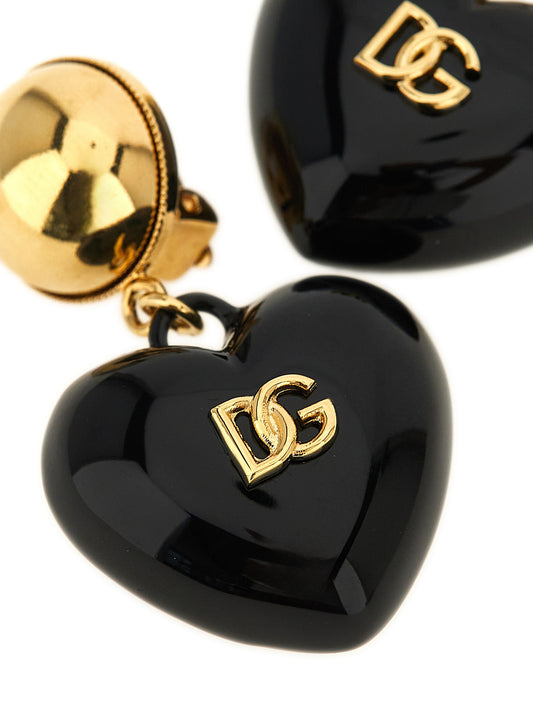 Pendientes Dolce & Gabbana de latón negros