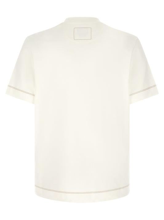Camiseta Fendi de algodón blanca