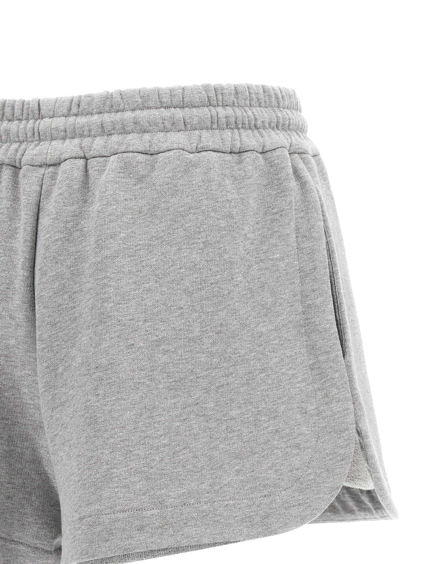Pantalones cortos bermudas Fendi de algodón gris