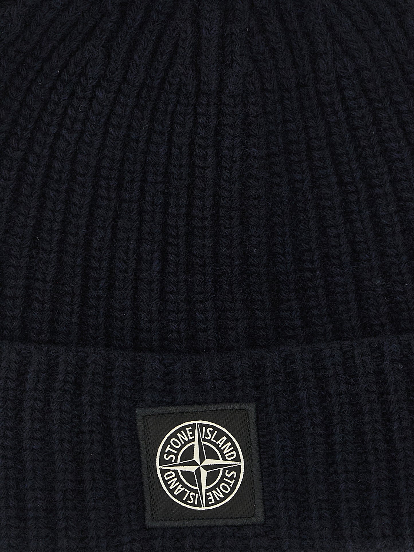 Stone Island Virgin Wool Beanie Blue Model N100012
