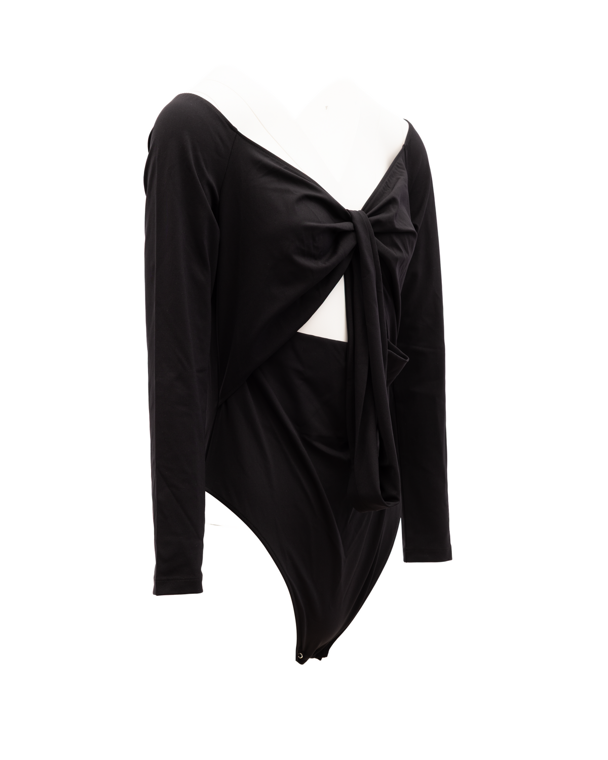 Top Alexander McQueen en coton noir et blanc