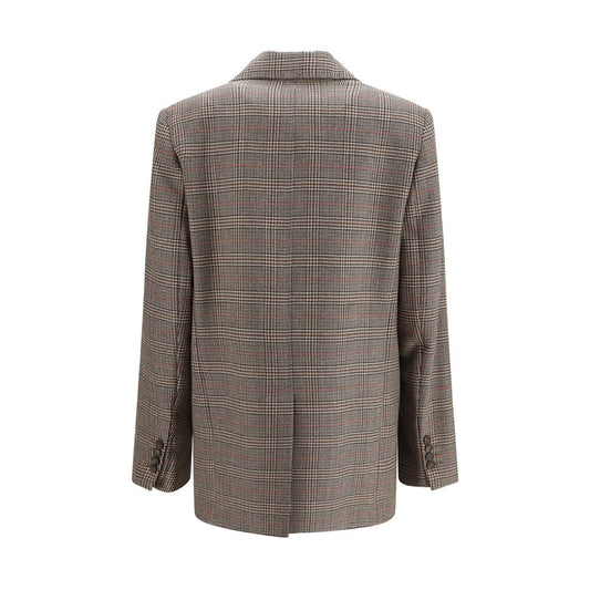 Blazer Max Mara Aries Oves de lana marrón