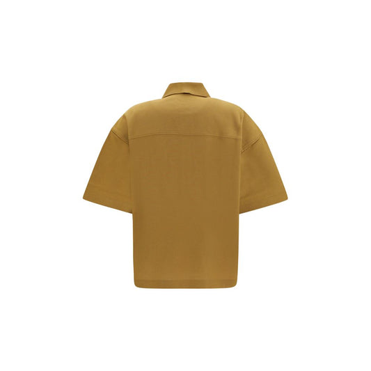 Polo de algodón bicolor Saint Laurent