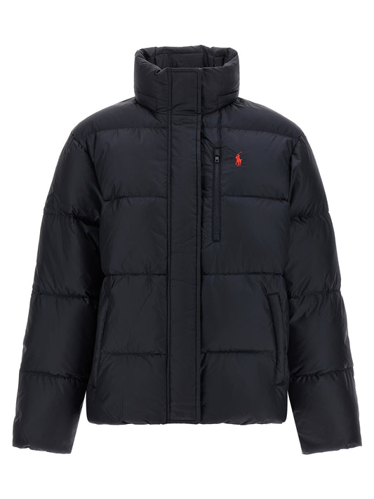 Polo Ralph Lauren Blue Nylon Full-Length Jacket