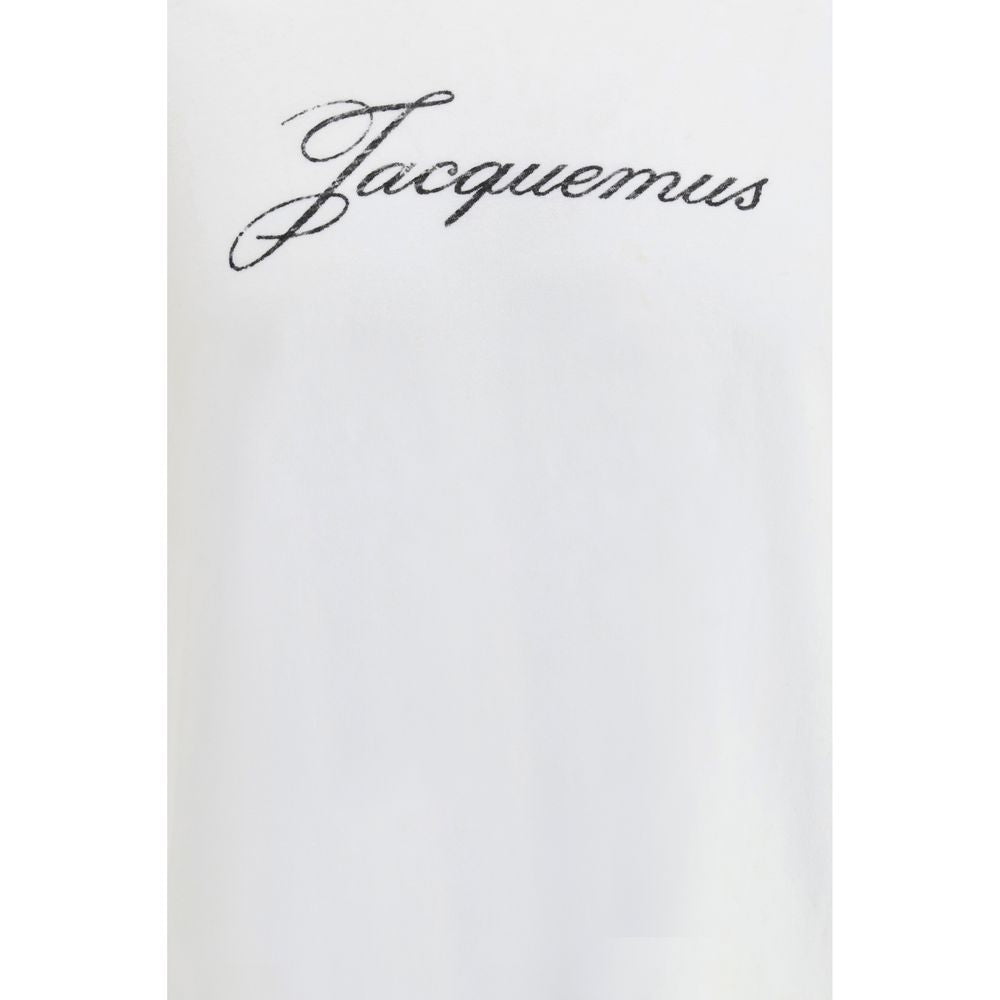 Camiseta Manga Larga De Algodón Jacquemus Color Blanco