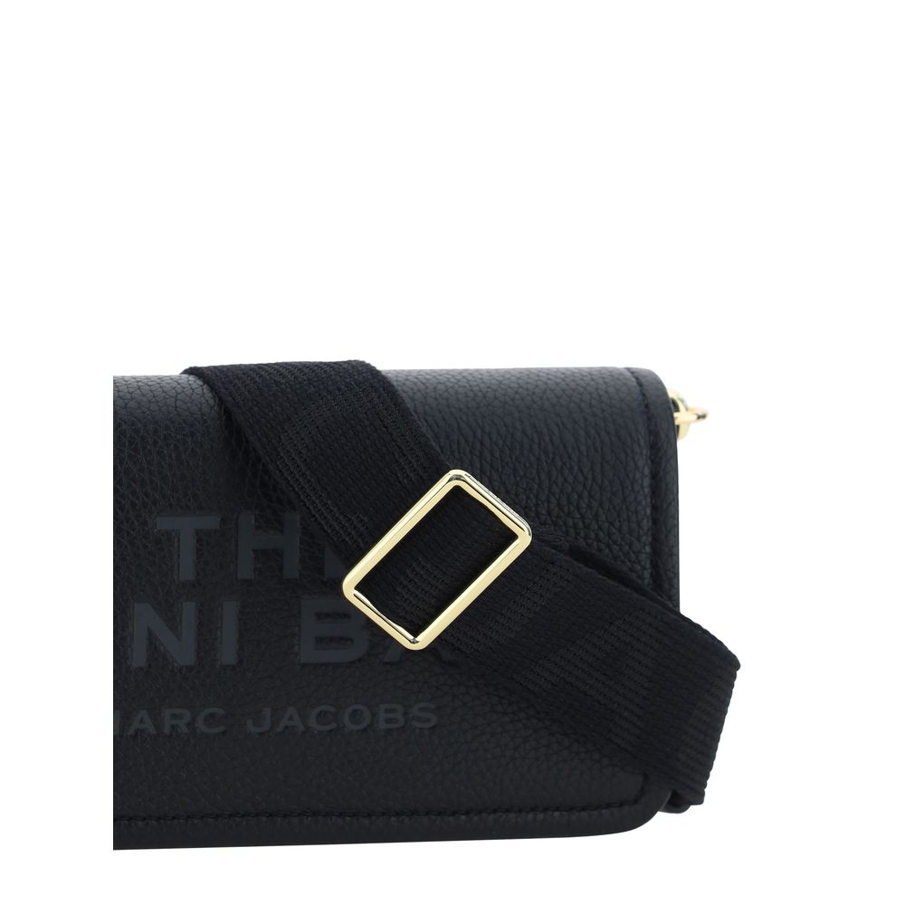 Marc Jacobs Bolso De Hombro En Piel Negra Bos Taurus