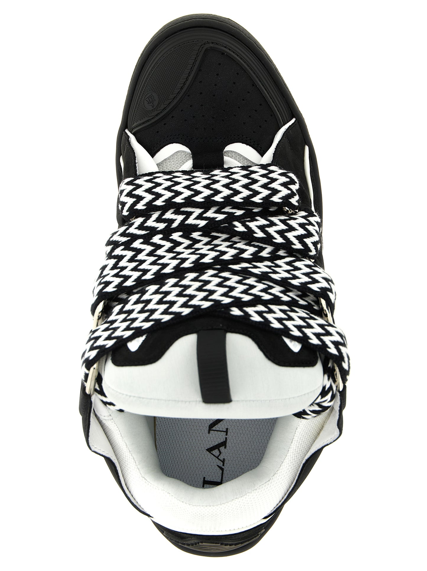 Zapatillas Chunky Bicolor de Piel de Becerro Lanvin