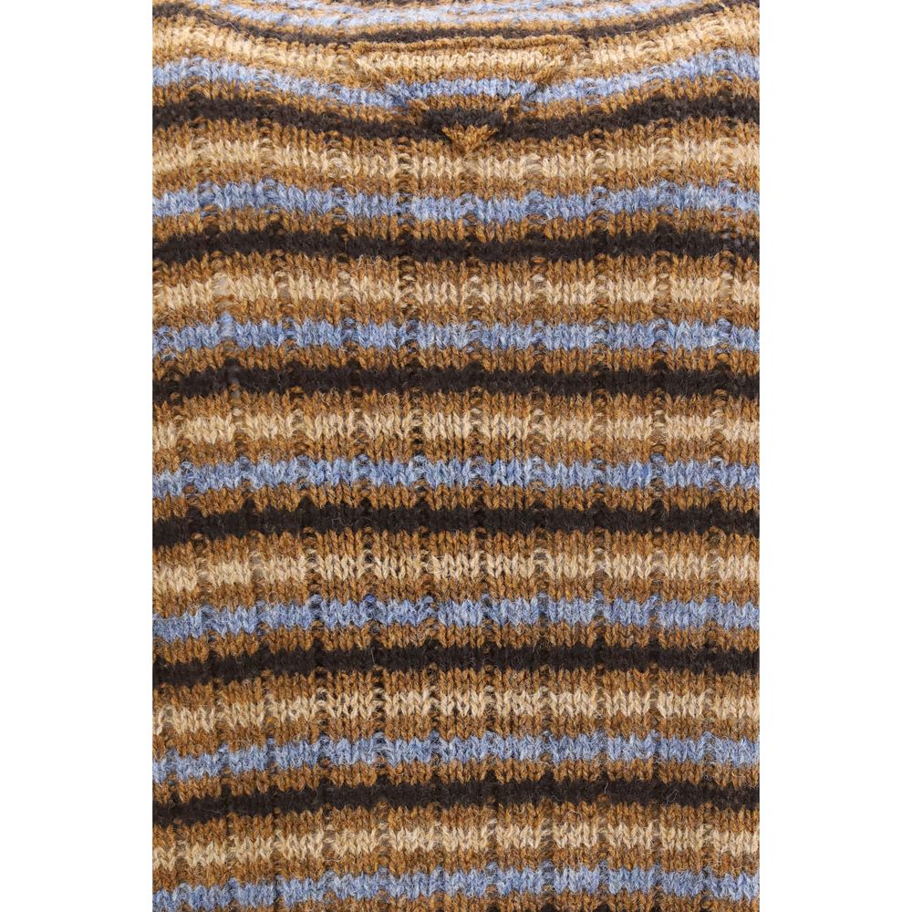 Maillot de Corps Prada en Laine à Motifs Multicolores - Collection Bélier