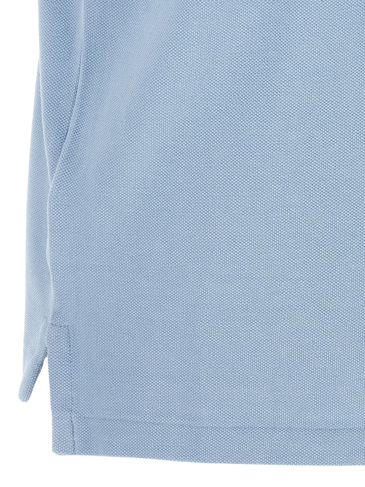 Polo Ralph Lauren Classic Blue Cotton Polo Shirt