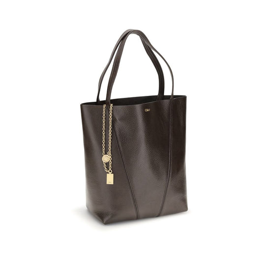 Chloé Bolso De Hombro Bos Taurus En Cuero De Vacuno Marrón