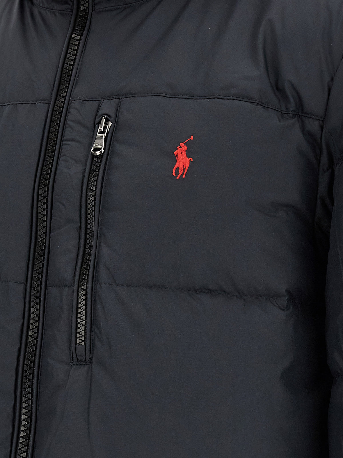Polo Ralph Lauren Chaqueta Larga De Poliéster Negra