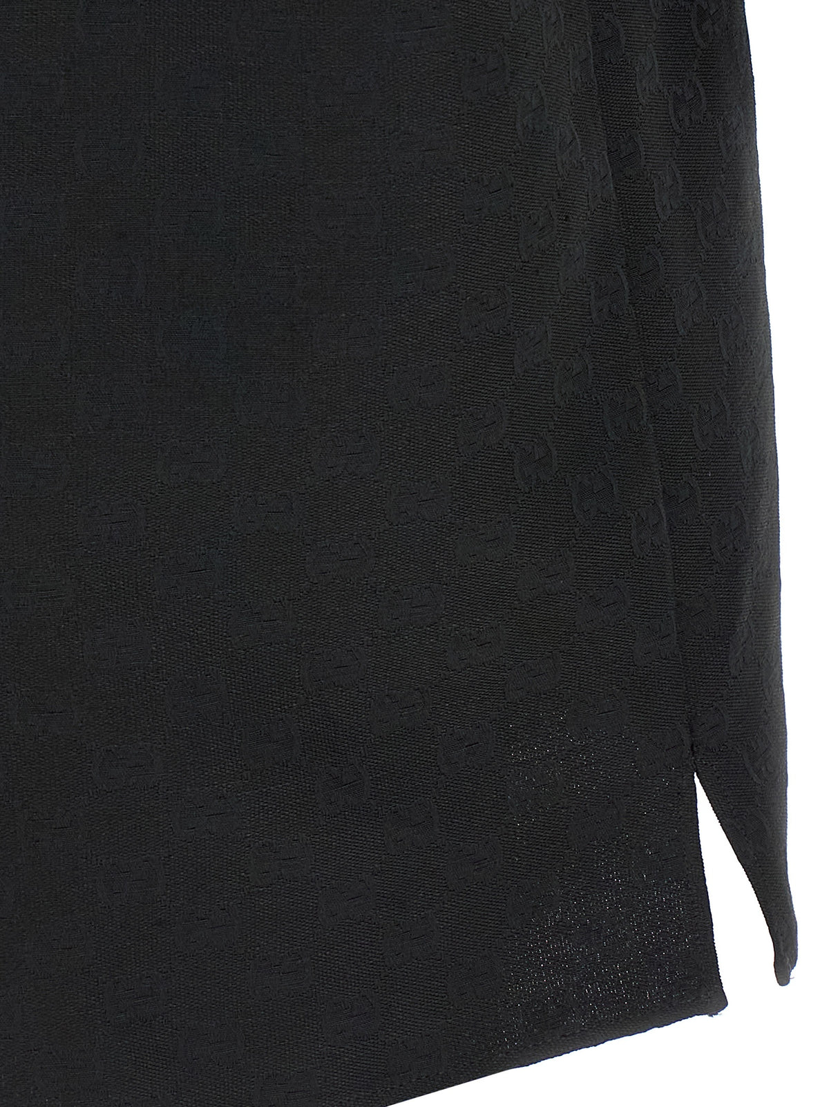 Blusa De Lino Negro Gucci Prenda Femenina De Vestir