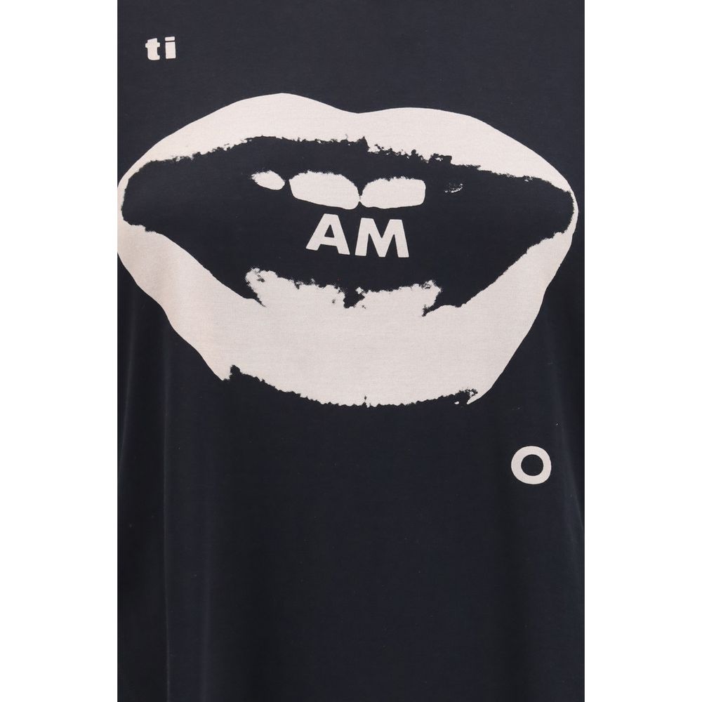 Camiseta Fendi De Algodón Negro Con Corte Regular