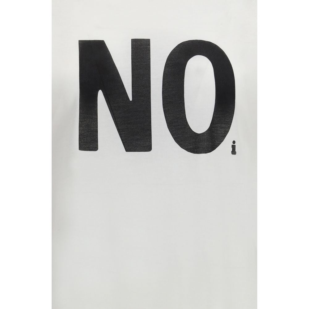 T-shirt Fendi en coton blanc avec imprimé graphique