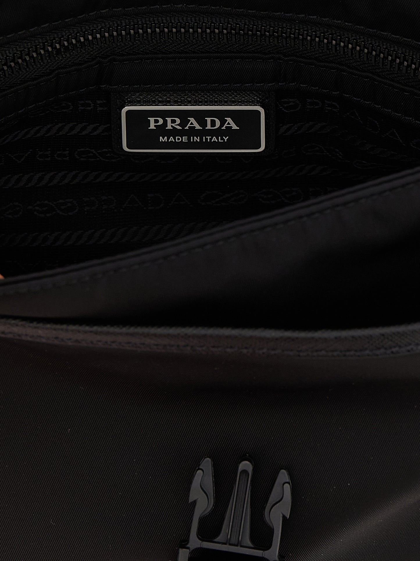 Prada Black Recycled Polyamide Shoulder Bag