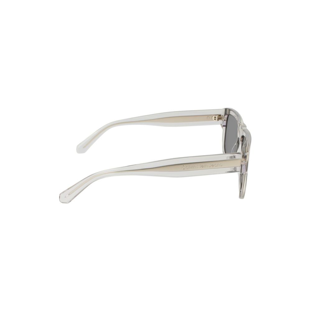 Calvin Klein Transparent Acetate Men's Sunglasses