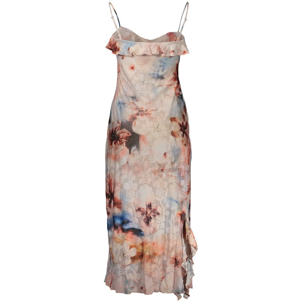 Robe femme Desigual rose en polyester
