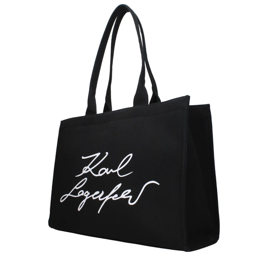 Sac à bandoulière Karl Lagerfeld en tissu noir