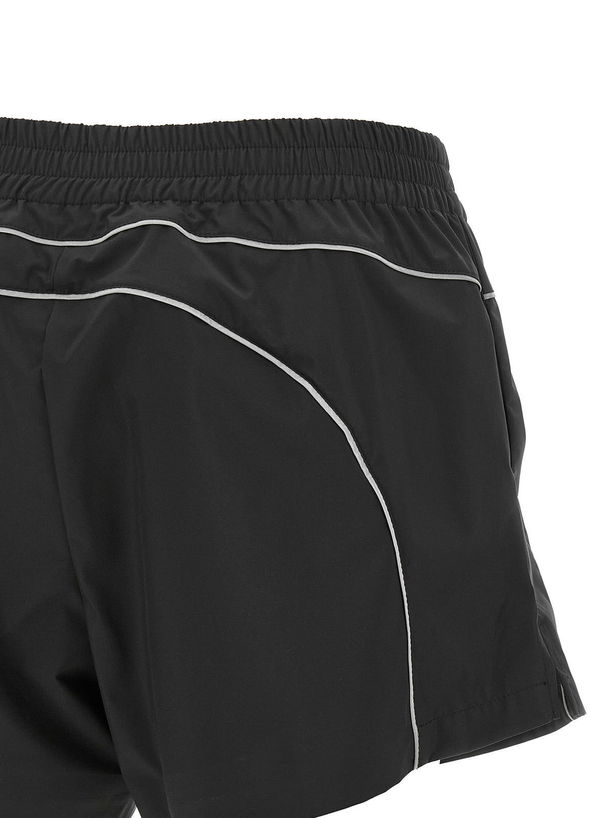 Bermudas De Poliéster Negro Balenciaga Colección TechWear