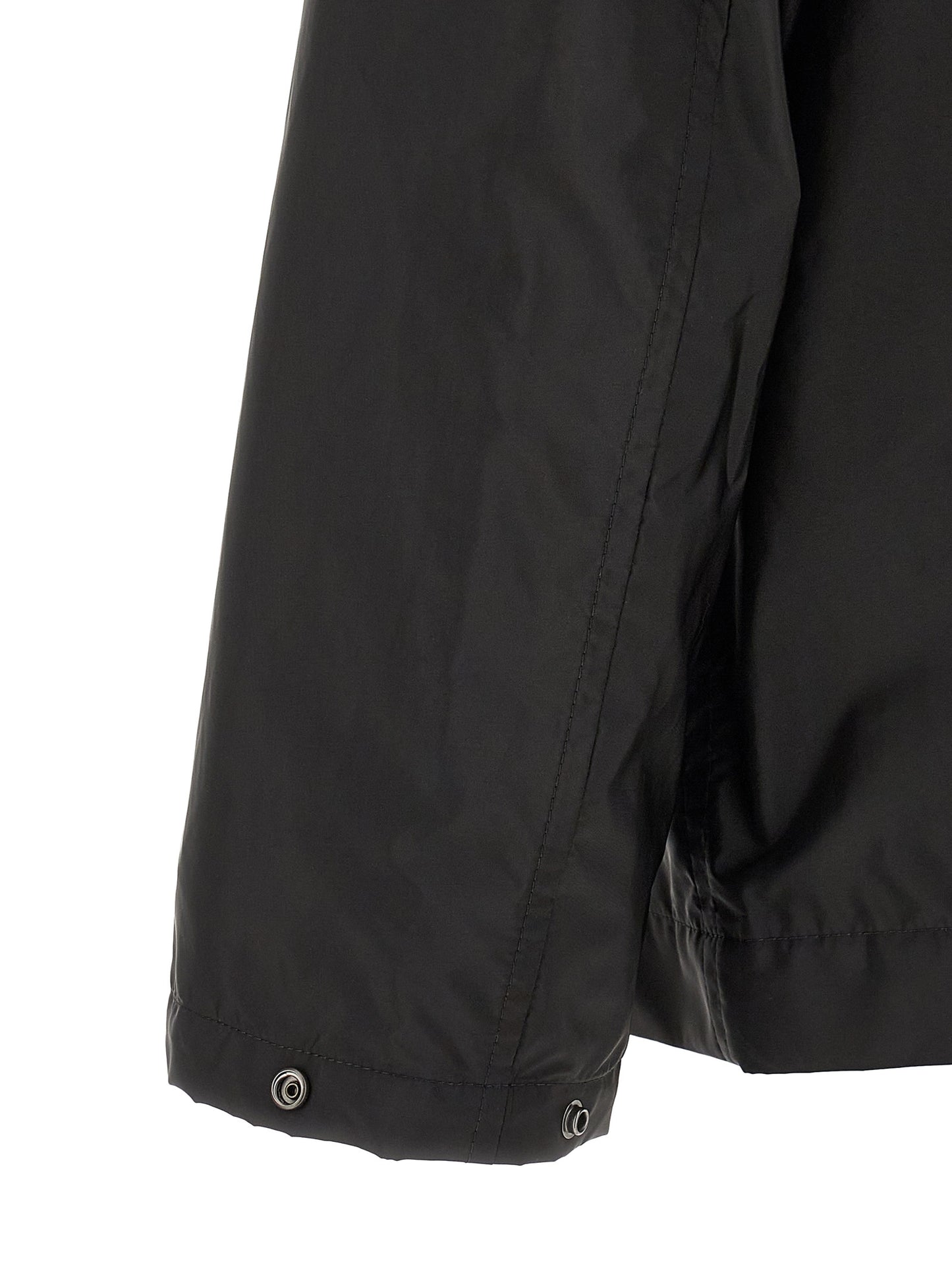 Burberry Black Polyamide Technical Jacket Pembrey Model