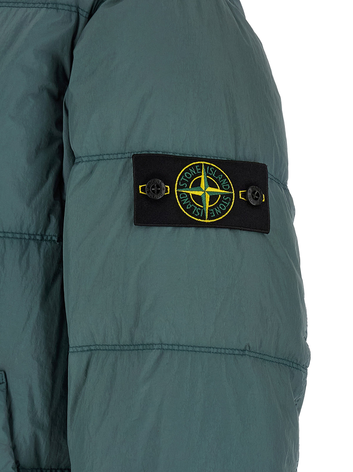Stone Island Chaqueta Larga De Poliamida Bicolor 4100037