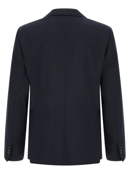 Dsquared² Traje De Lana Azul - Corte Tailored2 London