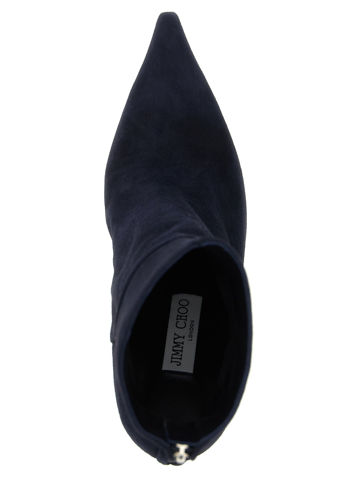Jimmy Choo Cycas Model Blue Leather Ankle Boots