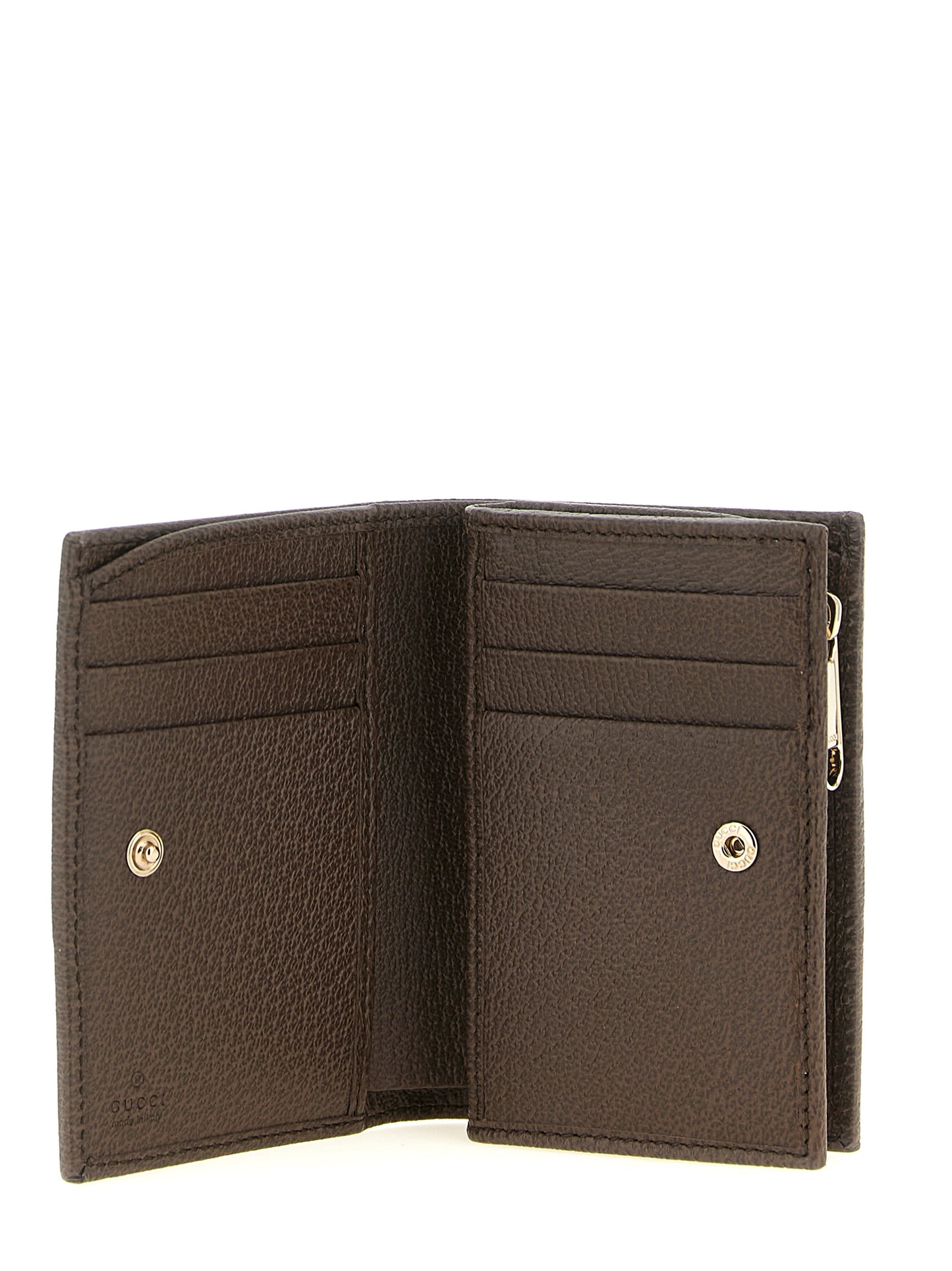 Monedero Porta Tarjetas Gucci De Polietileno Beige