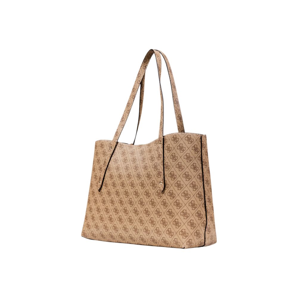 Guess Bolso De Mano Blanco En Polietileno - Gran Volumen