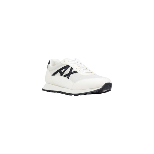 Armani Exchange Zapatillas Deportivas Negras Y Blancas De Poliéster