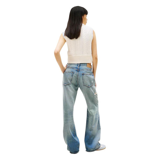 Jeans Tommy Hilfiger Azul Boyfriend De Algodón Reciclado